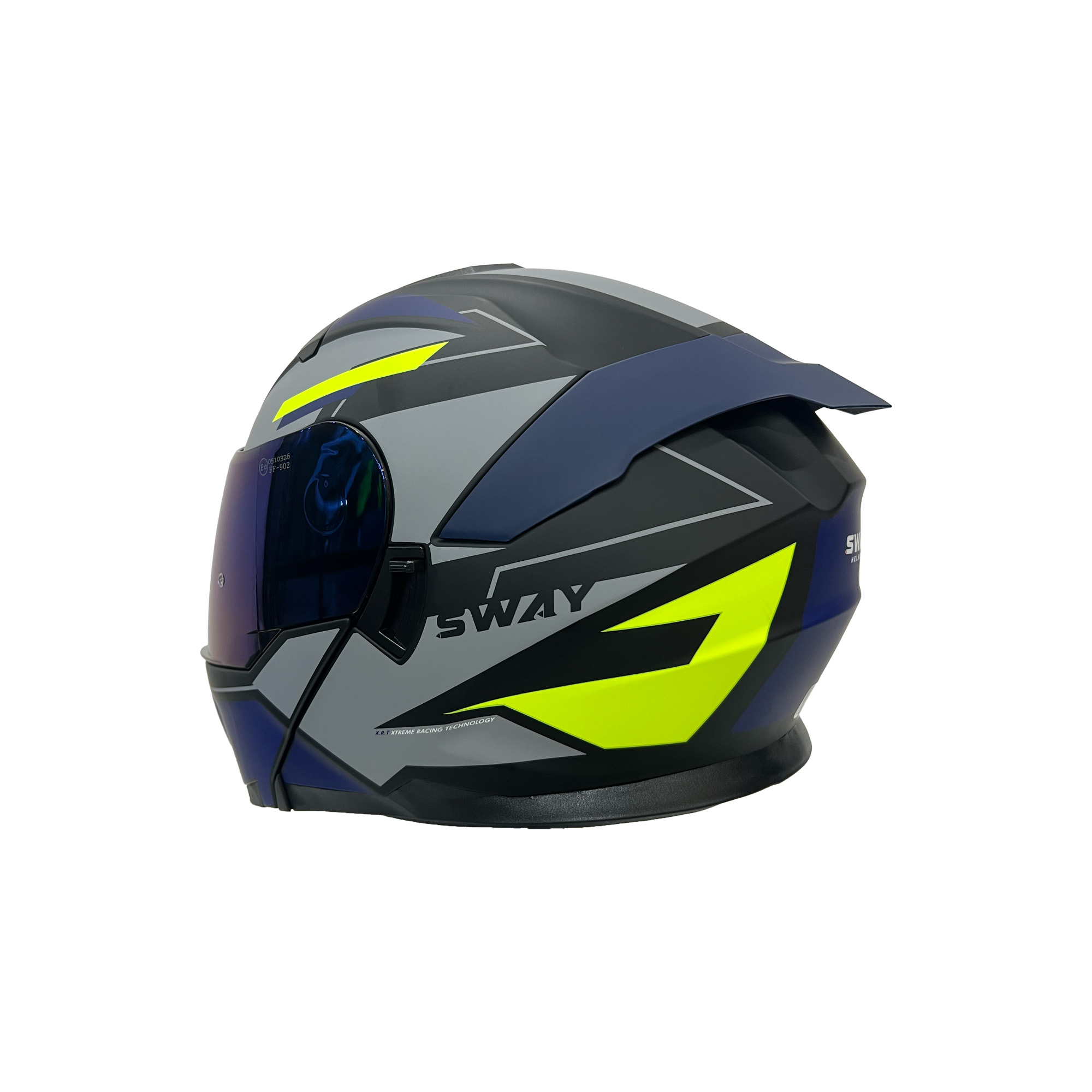 SWAY%20SW%20912%20B1%20Blue%20Çene%20Açılır%20Kask