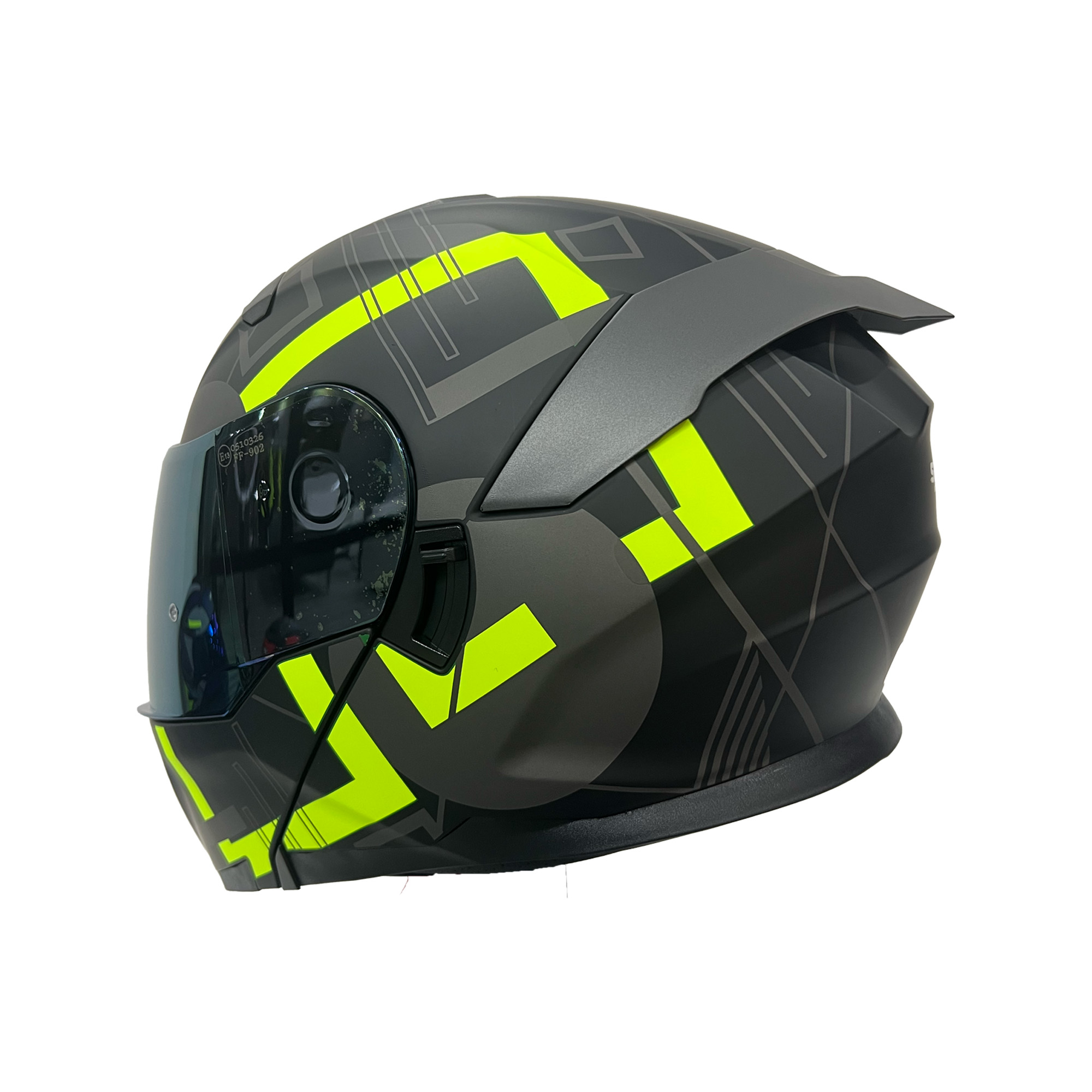 SWAY%20SW%20912%20A1%20YELLOW%20Çene%20Açılır%20Kask