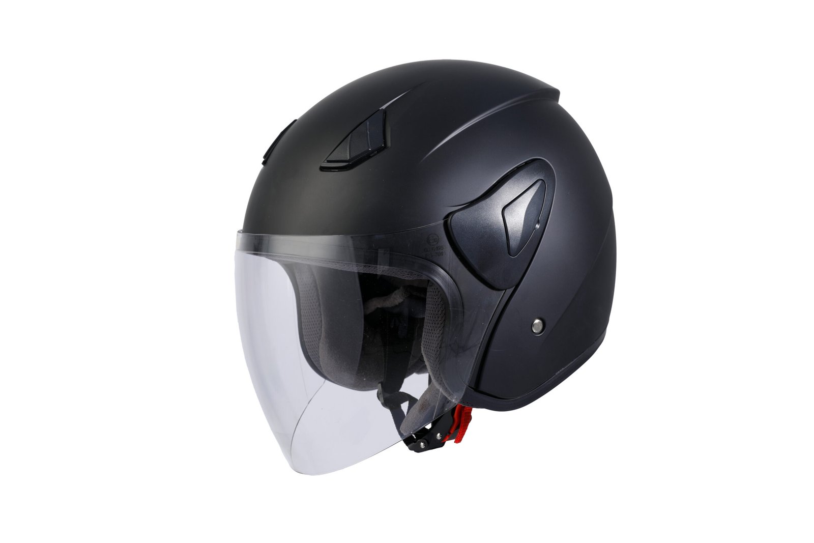 SWAY%20SW%20733%20Matt%20Black%20Yarım%20Kask