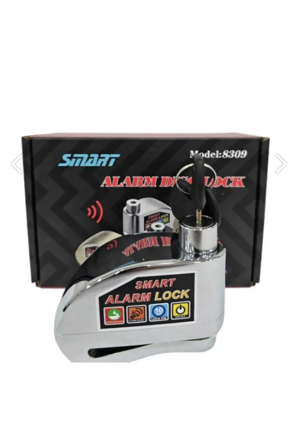 SMART%20ALARM%20LOCK%20ÇELİK%20ÇİFT%20KADEMELİ%20DİSK%20KİLİDİ