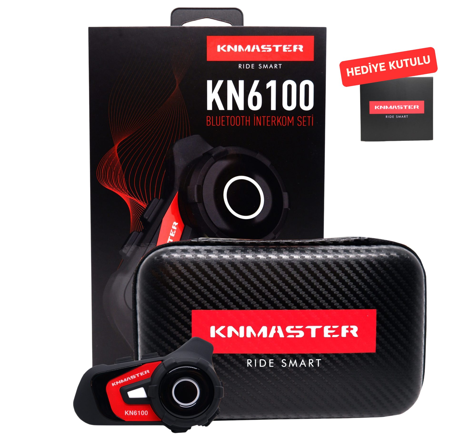 Knmaster%20KN6100%20Motosiklet%20Kask%20İnterkom%20Bluetooth%20Intercom%20Kulaklık%20Seti