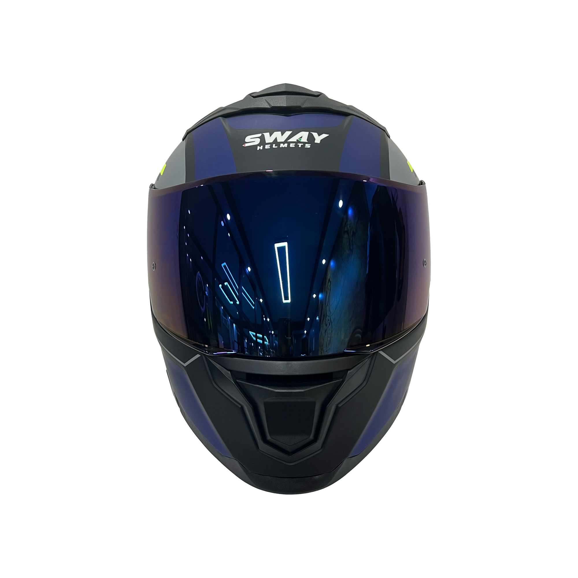 SWAY%20SW%20912%20B1%20Blue%20Çene%20Açılır%20Kask