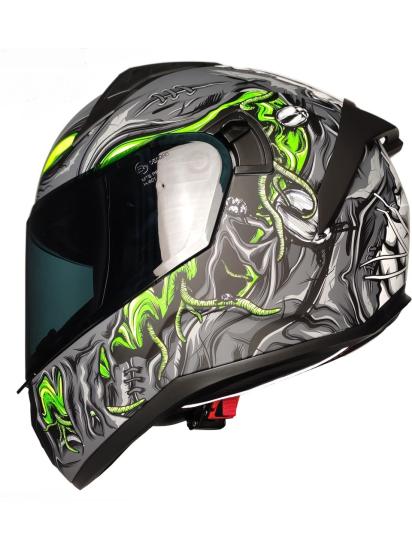 Mts M-801-SNAKE Zombıes Whıte Kask