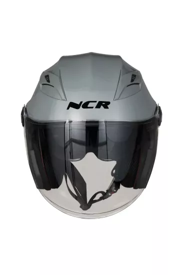 NCR  Çenesiz Nardo Gri Kask (ECE BELGELİ)