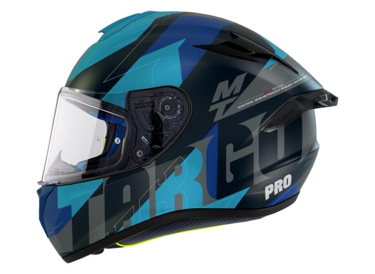 Mt Targo Pro Bıger B7 Kapalı Kask Mat Mavi